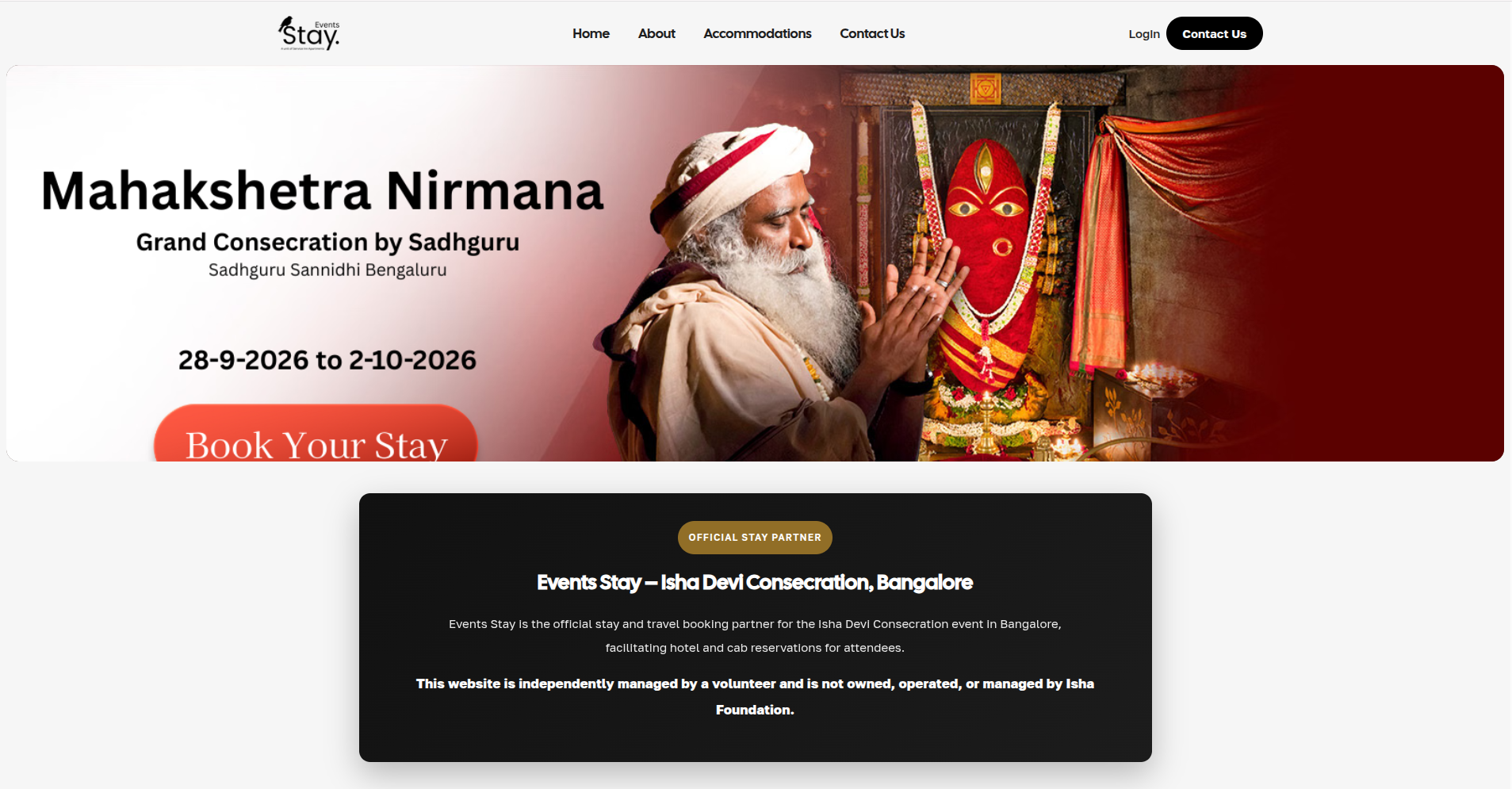 EventsStay - Corporate Hotel Booking Platform