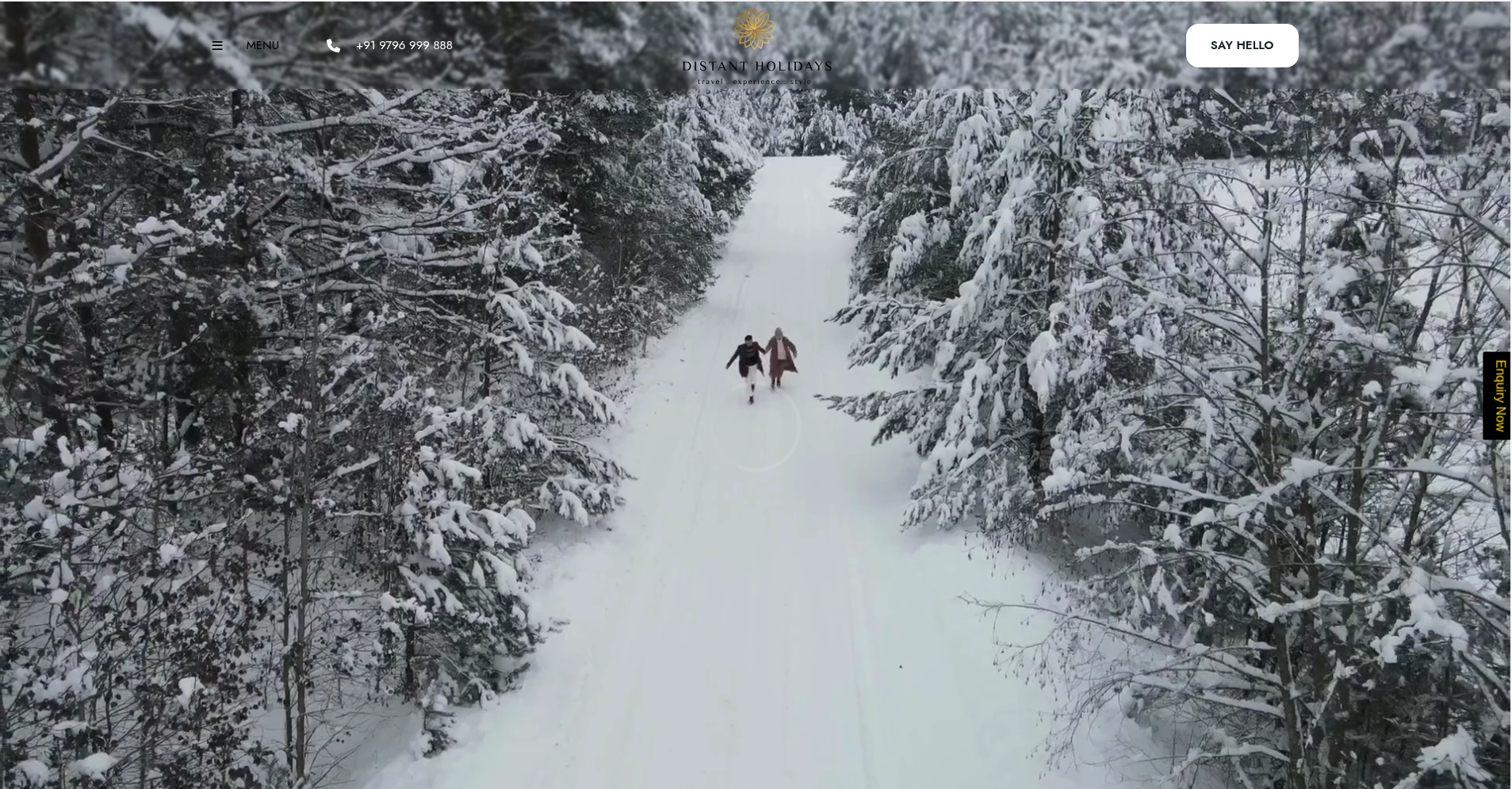 Distant Holidays - Kashmir Travel Website