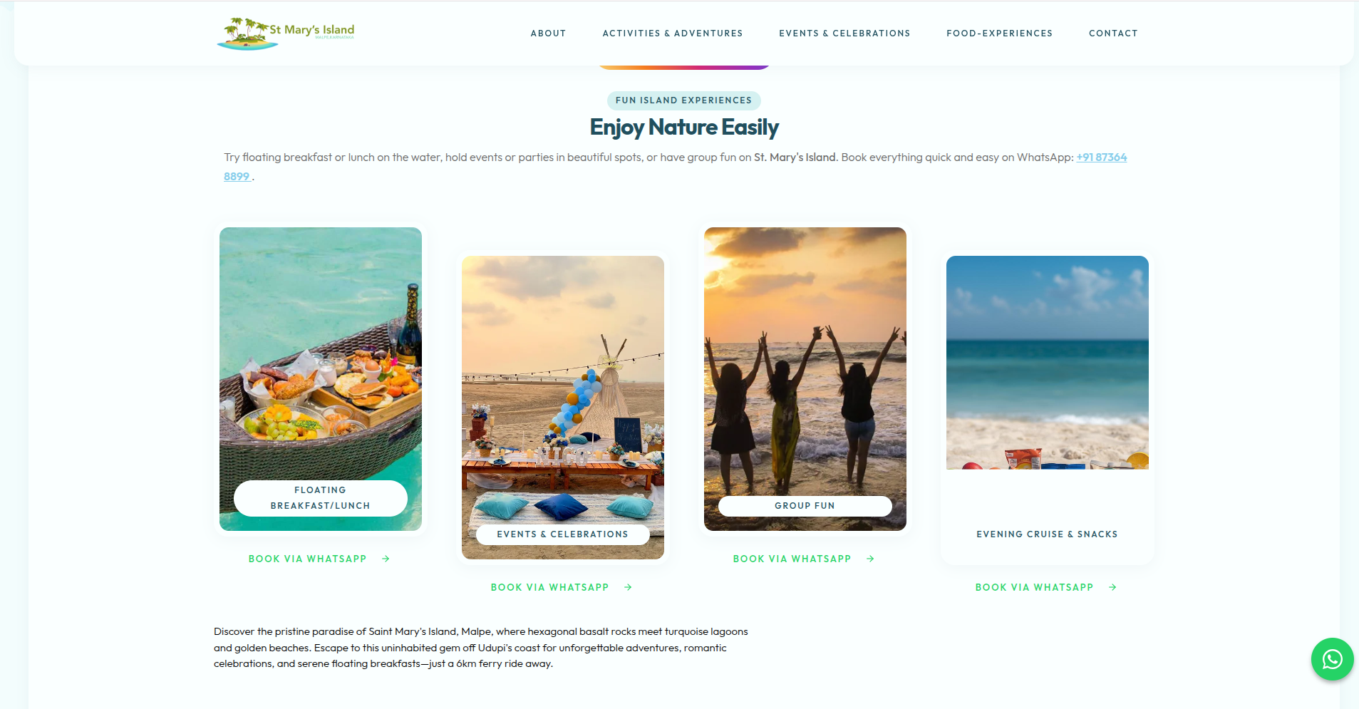 St. Mary's Island - Malpe Tourism Website